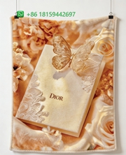 Dior Throw Blankets
